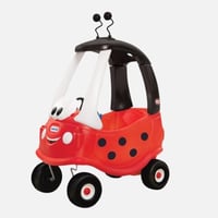 ليتل تايكس - سيارة ليدي بيرد كوزي كوبيه للأطفال -...
