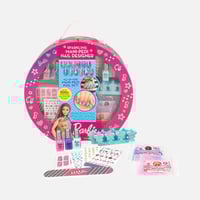 باربي - مجموعة أدوات تجميل بتصميم - ماني بيدي