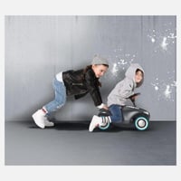 بيج بوبي كار - سيارة دف للاطفال - لون اسود