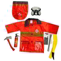 ملابس تنكرية - رجل مطافي للاولاد 3 إلى 7 سنوات