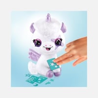 كانال تويز - لعبة يونيكورن قطيفة تُلوَّن بالرش وتض...