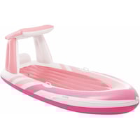 انتيكس - عوامة عائلية قابلة للنفخ – وردي/أبيض