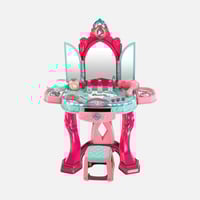 طقم تسريحة أطفال مع إكسسوارات مرآة آمنة