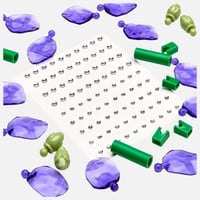 روز آرت - باقة أحجار كريستالية للأطفال – لعبة تركي...