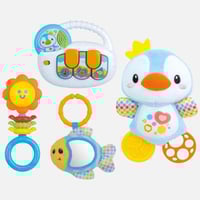 وين فن - مجموعة إهداء للمواليد مع بيانو وألعاب تحف...