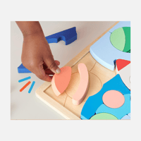 فيشر برايس - لعبة بزل الصور المقطوعة - 42 قطعة خشب...