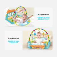 بساط اللعب للاطفال بتصميم بيانو