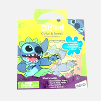 ديزني - ملصقات ستيتش مخملية ملونة