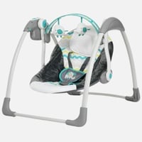 أرجوحة أطفال فاخرة محمولة مع موسيقى و5 سرعات