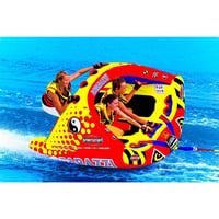 عوامة مائي قابل للنفخ والسحب 3 راكب - عالم الرياضا...