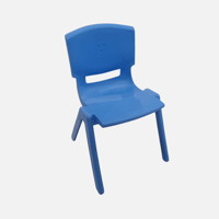 كرسي أطفال بلاستيك ملون مريح وآمن - تباع بالحبه اخ...