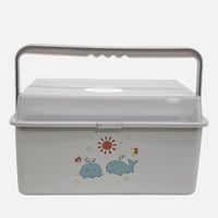 شنطة أغراض البيبي مربع عملية وأنيقة