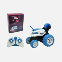 سينوفان - سيارة ميني للتحكم عن بعد 360° – أزرق/أحم...