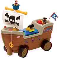 ليتل تايكس - لعبة سفينة القراصنة 2 في1