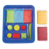 ادو - مجموعة لعبة القلعة الرملية - 500 جرام