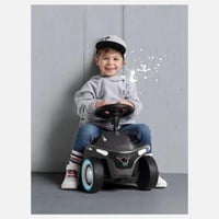 بيج بوبي كار - سيارة دف للاطفال - لون اسود