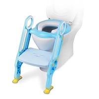 كرسي تعليم الطفل على الحمام قابل للطي - متنوع