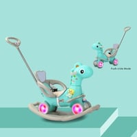 زرافة هزاز متأرجح للأطفال مع ألعاب و موسيقى