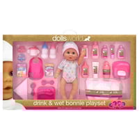 دولز وورلد - مجموعة ألعاب درينك آند ويت بوني 15 بو...