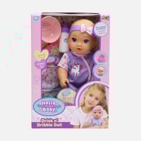 هيلو سويت بيبي - دمية 30 سم تشرب وتبلل للأطفال