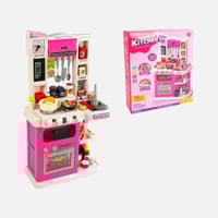 مطبخ أطفال عصري مزود بالصوت والإضاءة – 92 قطعة