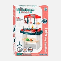 مجموعة المطبخ الحديث للأطفال - 36 قطعة