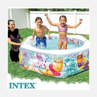 انتيكس - بركة سباحة أطفال برسمة الشعاب المرجانية -...