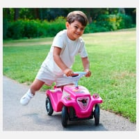 بيك.بوبي كار - سيارة دف كلاسيكي لون وردي