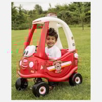 ليتل تايكس - كوزي كوبيه سيارة إطفاء للأطفال - ألعا...