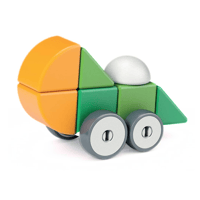 جيوماج - مجموعة ماجيكيوب - 4 أشكال - عجلات - 13 قط...