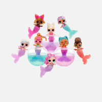 ال او ال سربرايز - توتس حورية البحر مع ذيل متغير ا...