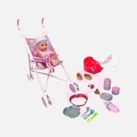 حياتي بيبي - دمية بيبي أمورة دمية و عربة و ۱۲ ملحق