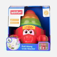 وين فان - لعبة تجميع السلطعون – أكواب تكديس وألحان