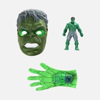 مارفل - لعبة هالك مع القناع والقفاز