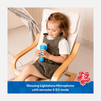 كيدز هيتس - ميكروفون عرض ضوئي للاطفال