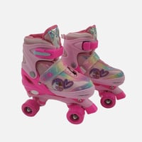 أحذية تزلج للأطفال 4 عجلات بتصميم شخصيات كرتونية