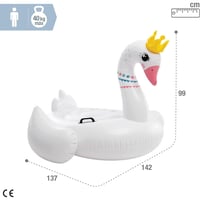 انتيكس - عوامة ركوب ماجستيك سوان ( البجعة الملكية...