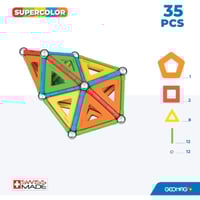 جيوماج - لعبة تراكيب مغناطيسية سوبر كولور للاطفال...