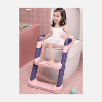 كيوت بيبي - سلم حمام تعليمي للأطفال بدرجات آمنة وم...