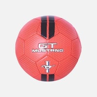 موستانج - كرة قدم للأطفال حمراء بخط أسود
