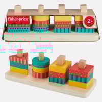 فيشر برايس - لعبة فرز ورص الأشكال الخشبية - تعليم...