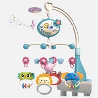 لعبة سرير أطفال موسيقي مع إضاءة ناعمة