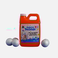 صابون الفقاعات الملون