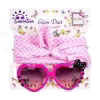 لوكي - طقم نظارة وربطة رأس للبنات – سانسَيْشن جلام...