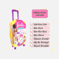 باربي - حقيبة الأزياء الصغيرة مع إكسسوارات تباع با...