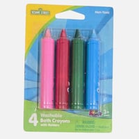 أقلام تلوين الاستحمام القابلة للغسل للأطفال