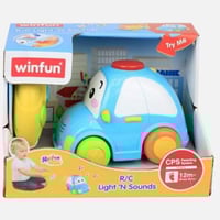 وين فن – سيارة تحكم عن بعد بأضواء وأصوات للأطفال -...
