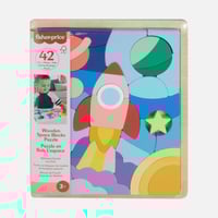 فيشر برايس - لعبة بزل الصور المقطوعة - 42 قطعة خشب...