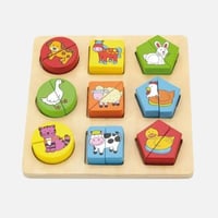 فيجا – أحجية خشبية حيوانات المزرعة | ألعاب أطفال ت...