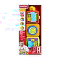 وين فن - مكعبات الأنشطة ستاك ان بلاي - 3 مكعبات